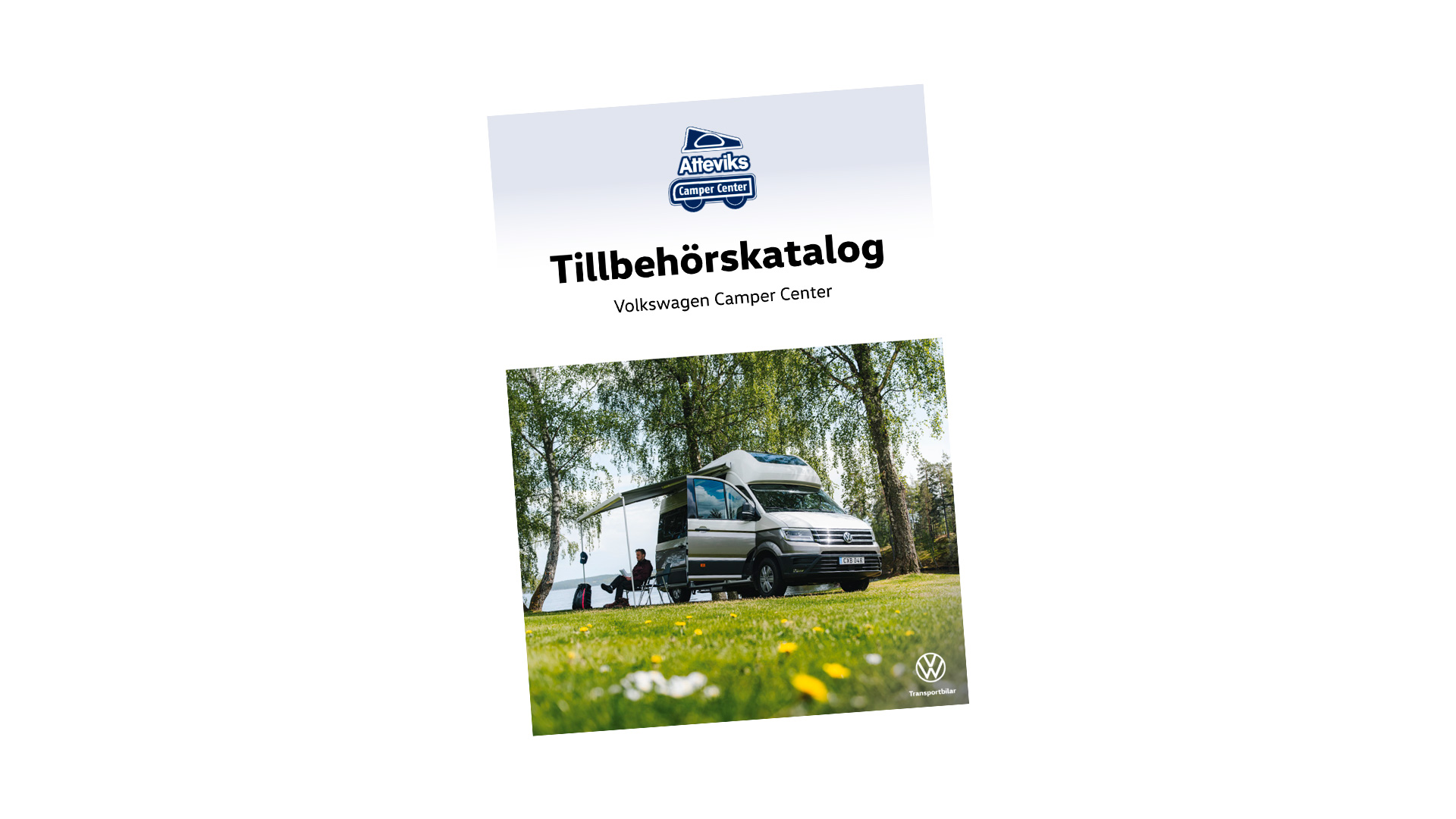 Framsida Tillbehörskatalog Campingbilar 2024